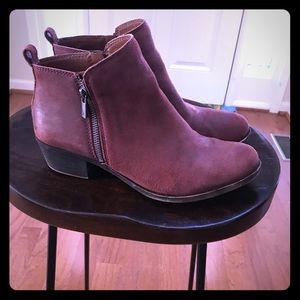 Lucky Brand Womens Size 10 brown ankle boots